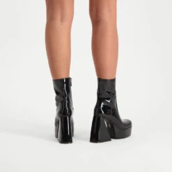 Steve Madden Profuse Bootie BLACK PATENT -Steve Madden Magasin SM11002324 02002 018 09