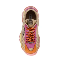 Steve Madden Zoomz Sneaker NAT/ORG 11 Steve Madden Zoomz Sneaker NAT/ORG -Steve Madden Magasin SM11002327 04005 NOR 05