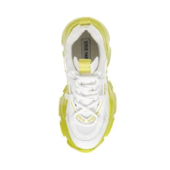 Steve Madden Recoupe Sneaker WHITE/LIME 13 Steve Madden Recoupe Sneaker WHITE/LIME -Steve Madden Magasin SM11002328 04005 18X 06