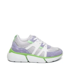 Steve Madden Mashup Sneaker WHITE/LAVENDER