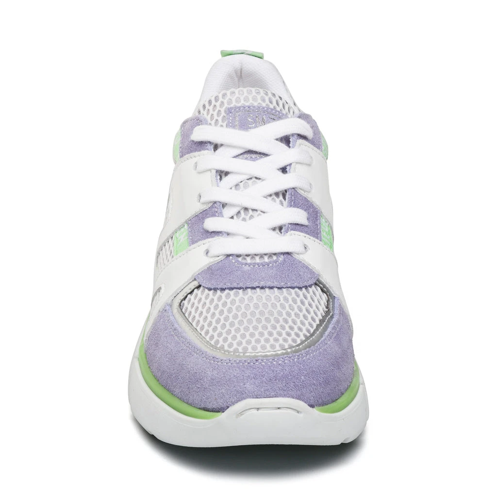 Steve Madden Mashup Sneaker WHITE/LAVENDER 5 Steve Madden Mashup Sneaker WHITE/LAVENDER – Image 3