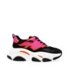 Steve Madden Primer Sneaker BLACK/FUCHSIA -Steve Madden Magasin SM11002356 04005 B F 01