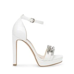 Steve Madden Glorify Sandal WHT SNAKE