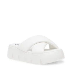 Steve Madden Broadcast Sandal WHITE 12 Steve Madden Broadcast Sandal WHITE -Steve Madden Magasin SM11002374 02002 002 02