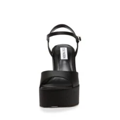 Steve Madden Compact Sandal BLACK SATIN 11 Steve Madden Compact Sandal BLACK SATIN -Steve Madden Magasin SM11002429 04003 486 04