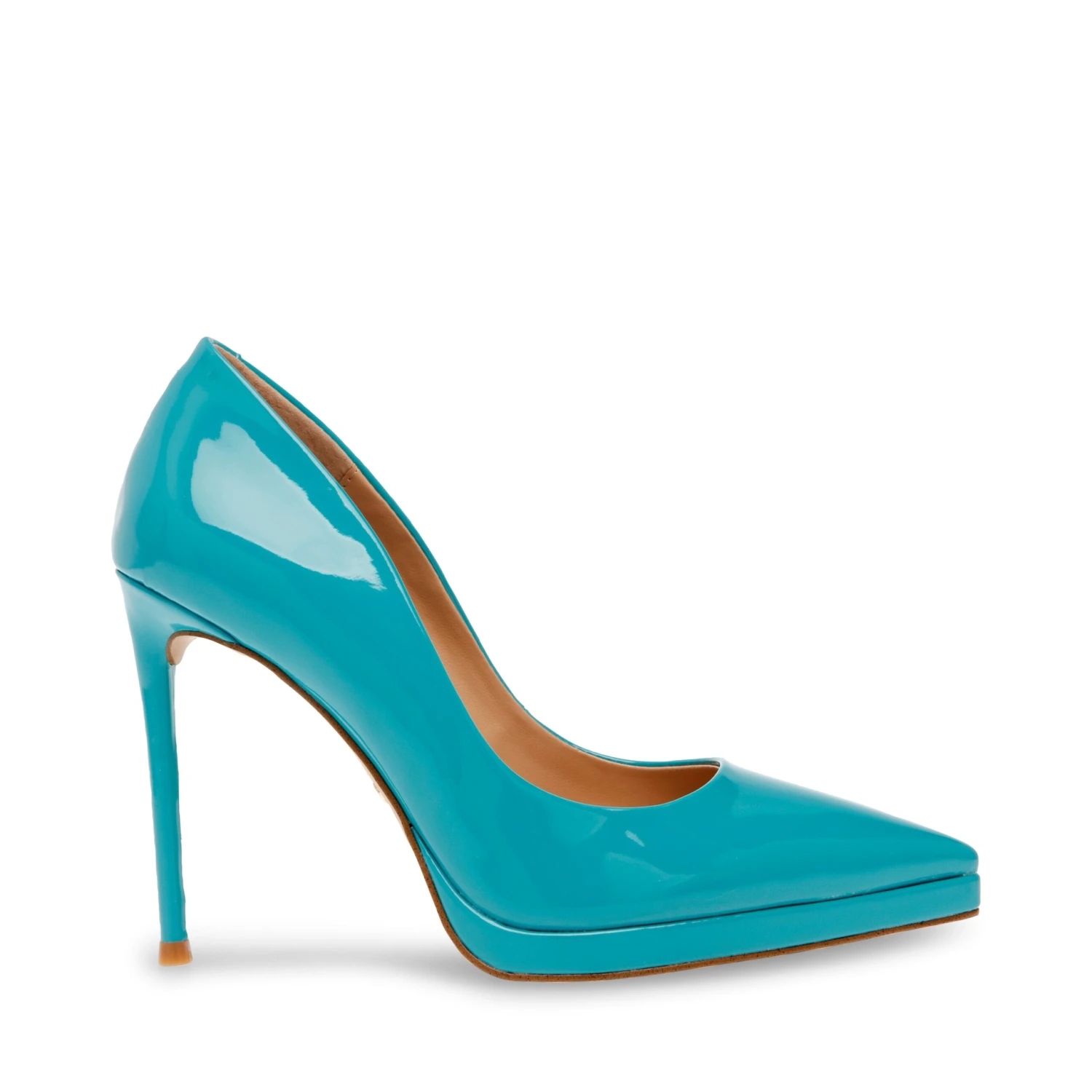 Steve Madden Klassy Pump TEAL PATENT 3 Steve Madden Klassy Pump TEAL PATENT