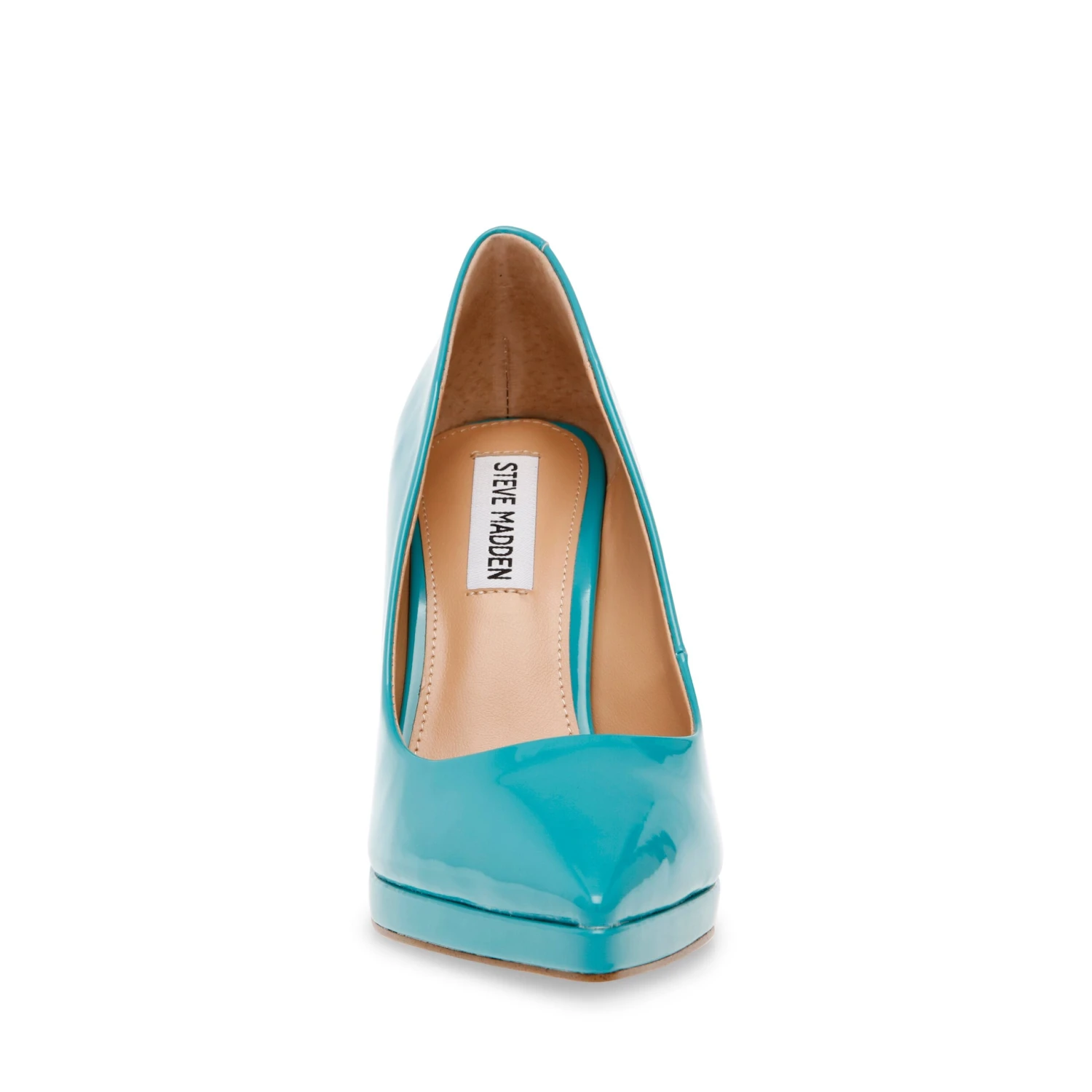 Steve Madden Klassy Pump TEAL PATENT 5 Steve Madden Klassy Pump TEAL PATENT – Image 3