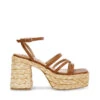Steve Madden Belise Sandal COGNAC LEATHER