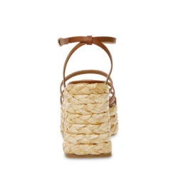 Steve Madden Belise Sandal COGNAC LEATHER -Steve Madden Magasin SM11002482 03001 247 04