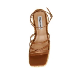 Steve Madden Belise Sandal COGNAC LEATHER -Steve Madden Magasin SM11002482 03001 247 06