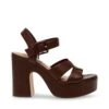 Steve Madden Carisma Sandal BROWN LEATHER -Steve Madden Magasin SM11002483 03001 207 01