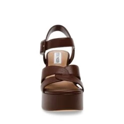 Steve Madden Carisma Sandal BROWN LEATHER -Steve Madden Magasin SM11002483 03001 207 03