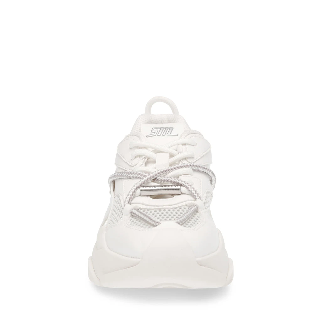 Steve Madden Bonanza Sneaker SILVER/WHITE 7 Steve Madden Bonanza Sneaker SILVER/WHITE – Image 5