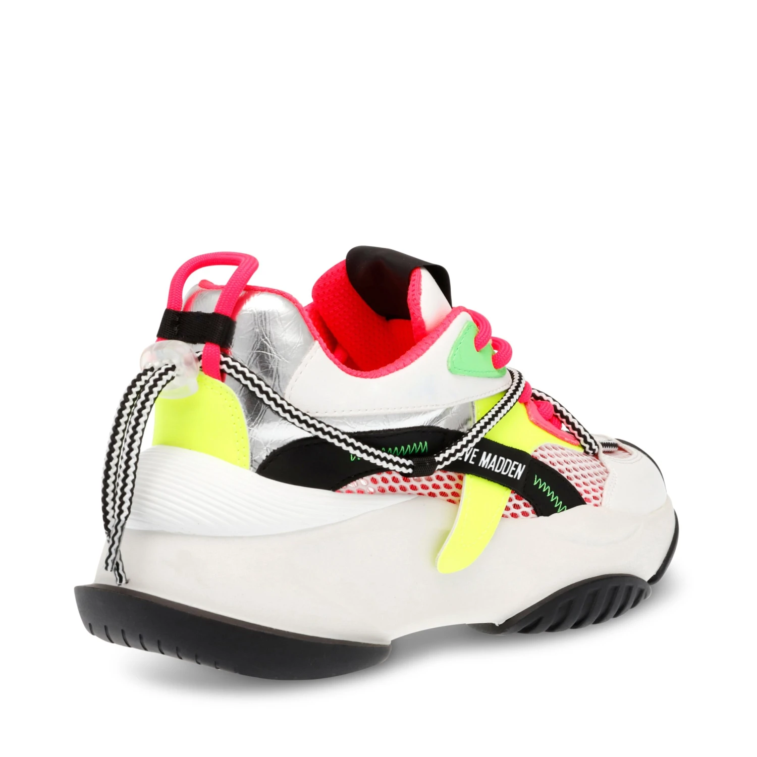 Steve Madden Bonanza Sneaker BLK/FUS 5 Steve Madden Bonanza Sneaker BLK/FUS – Image 3