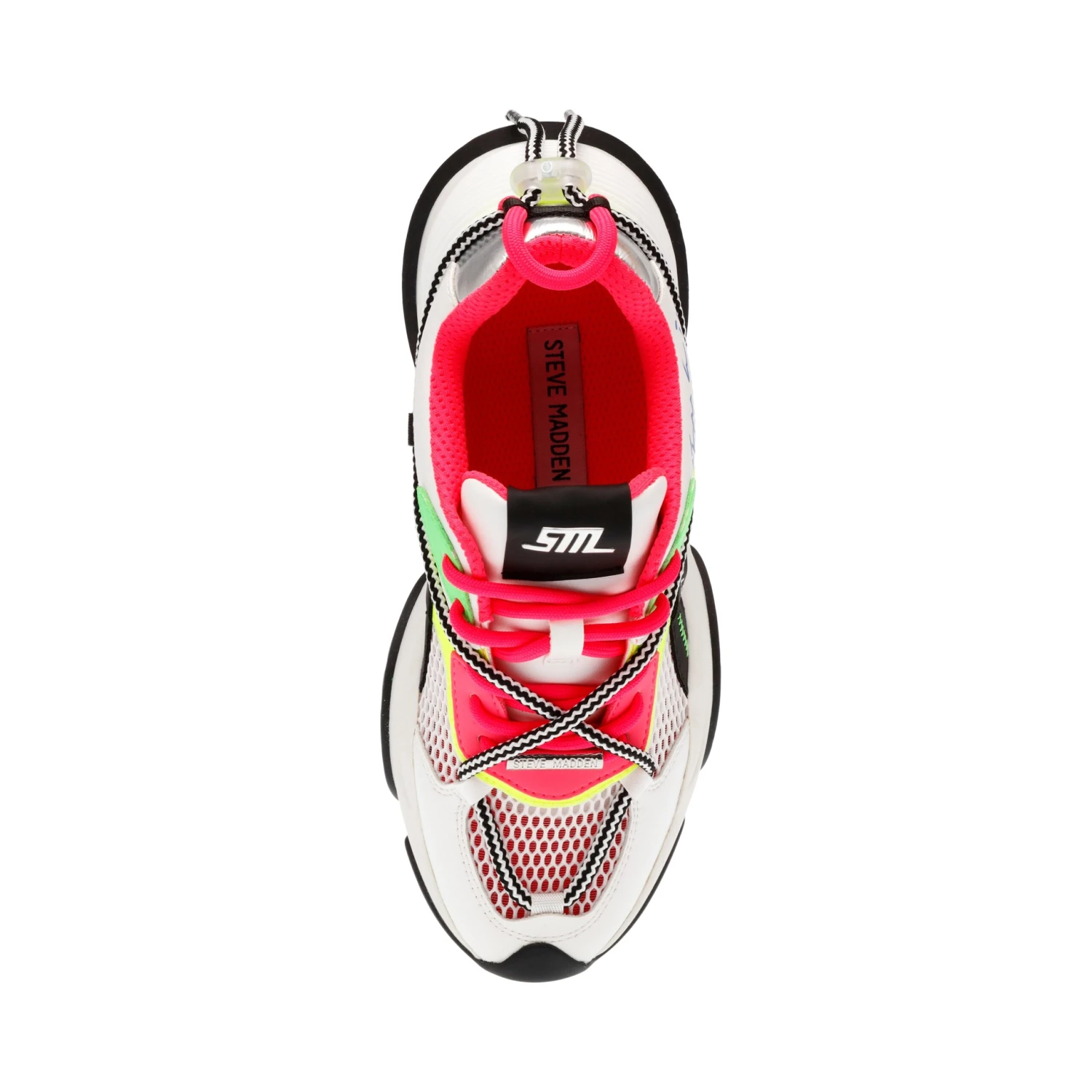 Steve Madden Bonanza Sneaker BLK/FUS 8 Steve Madden Bonanza Sneaker BLK/FUS – Image 6