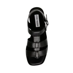 Steve Madden El Nino Sandal BLACK LEATHER -Steve Madden Magasin SM11002499 03001 017 06
