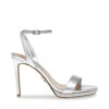 Steve Madden Ever-R Sandal SILVER -Steve Madden Magasin SM11002501 02002 751 01