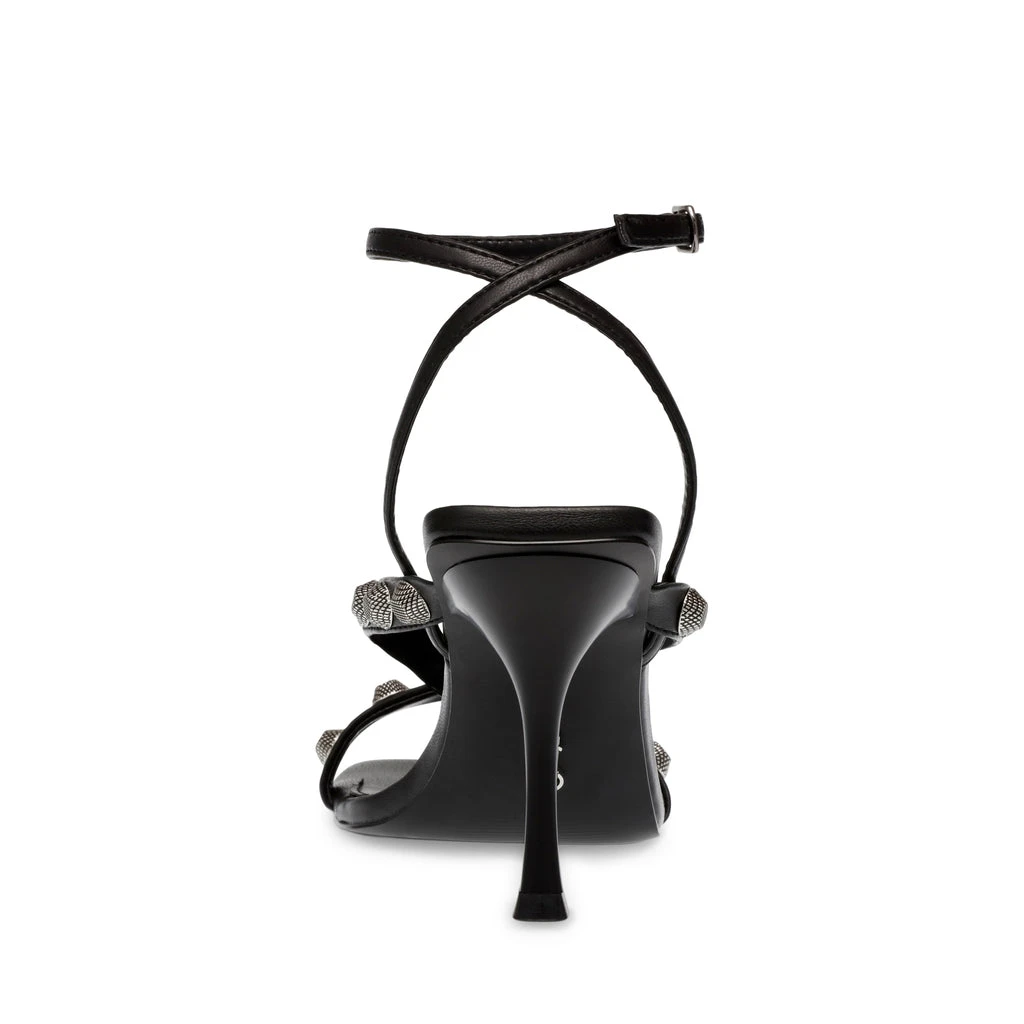 Steve Madden Adaline Sandal BLACK WITH STUDS 6 Steve Madden Adaline Sandal BLACK WITH STUDS – Image 4
