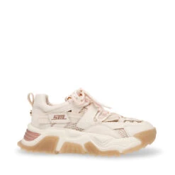 Steve Madden Kingdom Sneaker CREAM ROSE GLD