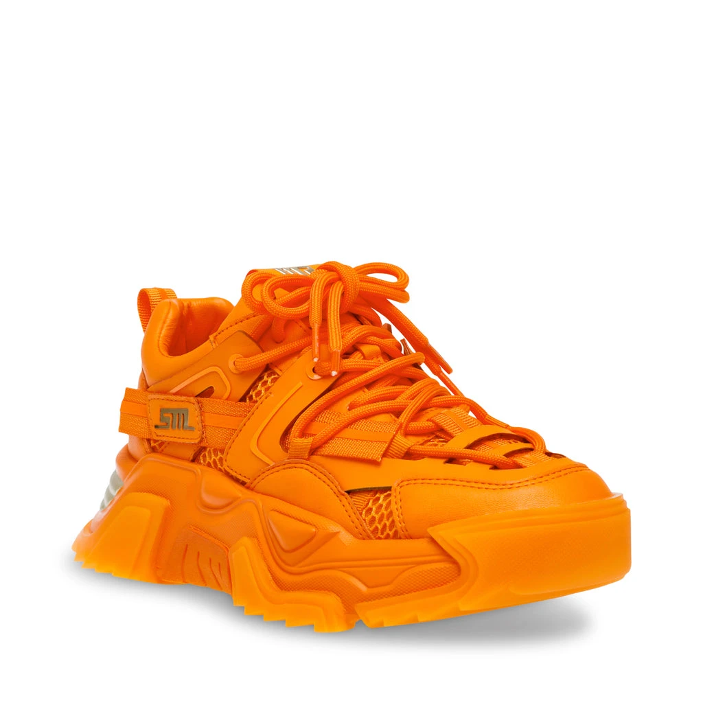 Steve Madden Kingdom Sneaker ORANGE 4 Steve Madden Kingdom Sneaker ORANGE – Image 2
