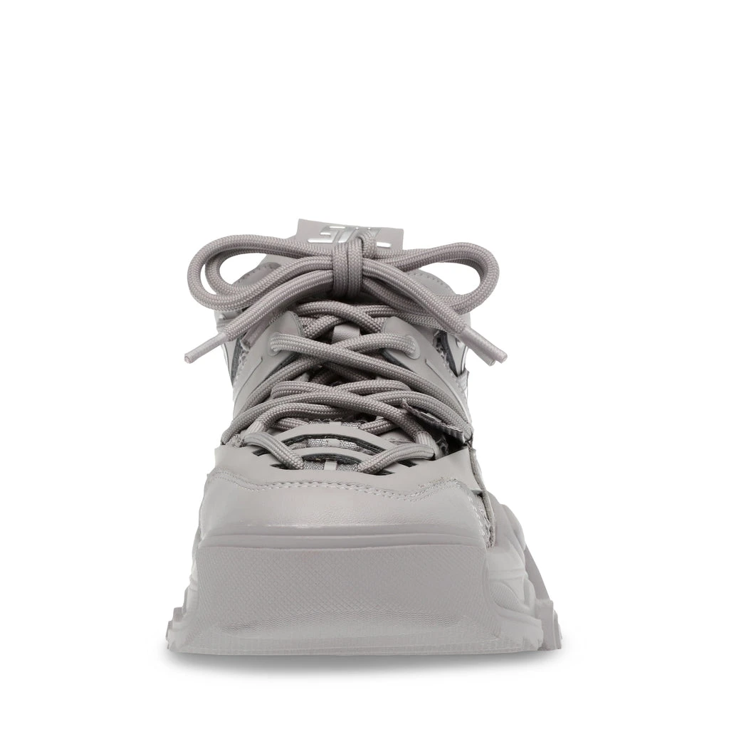 Steve Madden Kingdom Sneaker GREY/SILVER 5 Steve Madden Kingdom Sneaker GREY/SILVER – Image 3