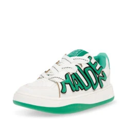 Steve Madden Retro Lite Sneaker WHITE/EMERALD -Steve Madden Magasin SM11002522 04005 18V 03