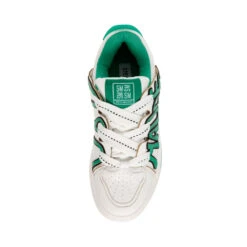 Steve Madden Retro Lite Sneaker WHITE/EMERALD -Steve Madden Magasin SM11002522 04005 18V 07