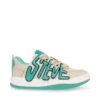 Steve Madden Retro Lite Sneaker TEAL/CREAM -Steve Madden Magasin SM11002522 04005 TCR 01