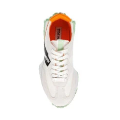 Steve Madden Lineage Sneaker WHITE/GREEN -Steve Madden Magasin SM11002523 04005 146 05