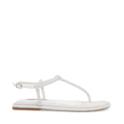 Steve Madden Novelist Sandal WHITE
