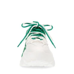 Steve Madden Rhythmic Sneaker WHITE/GREEN 13 Steve Madden Rhythmic Sneaker WHITE/GREEN -Steve Madden Magasin SM11002555 04005 146 05