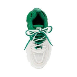 Steve Madden Rhythmic Sneaker WHITE/GREEN 14 Steve Madden Rhythmic Sneaker WHITE/GREEN -Steve Madden Magasin SM11002555 04005 146 06