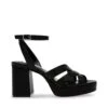 Steve Madden Fortezza Sandal BLK ACTION LEATHER 2 Steve Madden Fortezza Sandal BLK ACTION LEATHER -Steve Madden Magasin SM11002558 03001 05O 01
