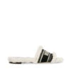 Steve Madden Knox-FF Sandal BLACK -Steve Madden Magasin SM11002576 04004 001 01