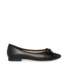 Steve Madden Ellison Ballerina BLACK LEATHER 2 Steve Madden Ellison Ballerina BLACK LEATHER -Steve Madden Magasin SM11002818 03009 017 01