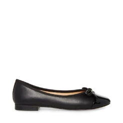 Steve Madden Ellison Ballerina BLACK LEATHER