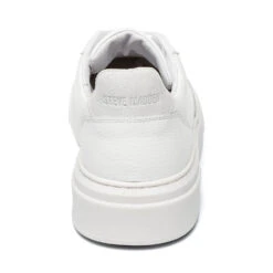 Brent Sneaker WHITE LEATHER -Steve Madden Magasin SM12000357 03001 107 04