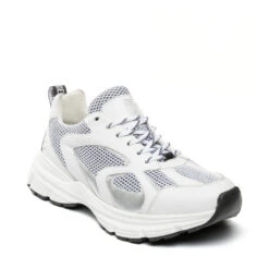 Prins Sneaker WHITE/SIL -Steve Madden Magasin SM12000474 03007 196 02