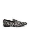 Antwerp Loafer BLACK/SILVER -Steve Madden Magasin SM12000475 04004 BKS 01