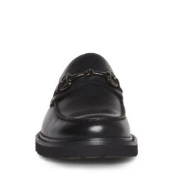 Kramdin Loafer BLACK LEATHER 10 Kramdin Loafer BLACK LEATHER -Steve Madden Magasin SM12000514 03001 017 03