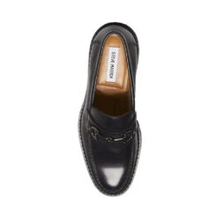 Kramdin Loafer BLACK LEATHER 12 Kramdin Loafer BLACK LEATHER -Steve Madden Magasin SM12000514 03001 017 05