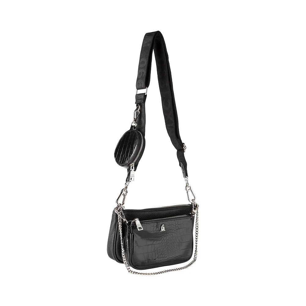 Burgent Crossbody Bag BLACK MULTI 3 Burgent Crossbody Bag BLACK MULTI – Image 2