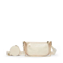 Burgent Crossbody Bag BONE MULTI 10 Burgent Crossbody Bag BONE MULTI -Steve Madden Magasin SM13000426 02002 BNM 01