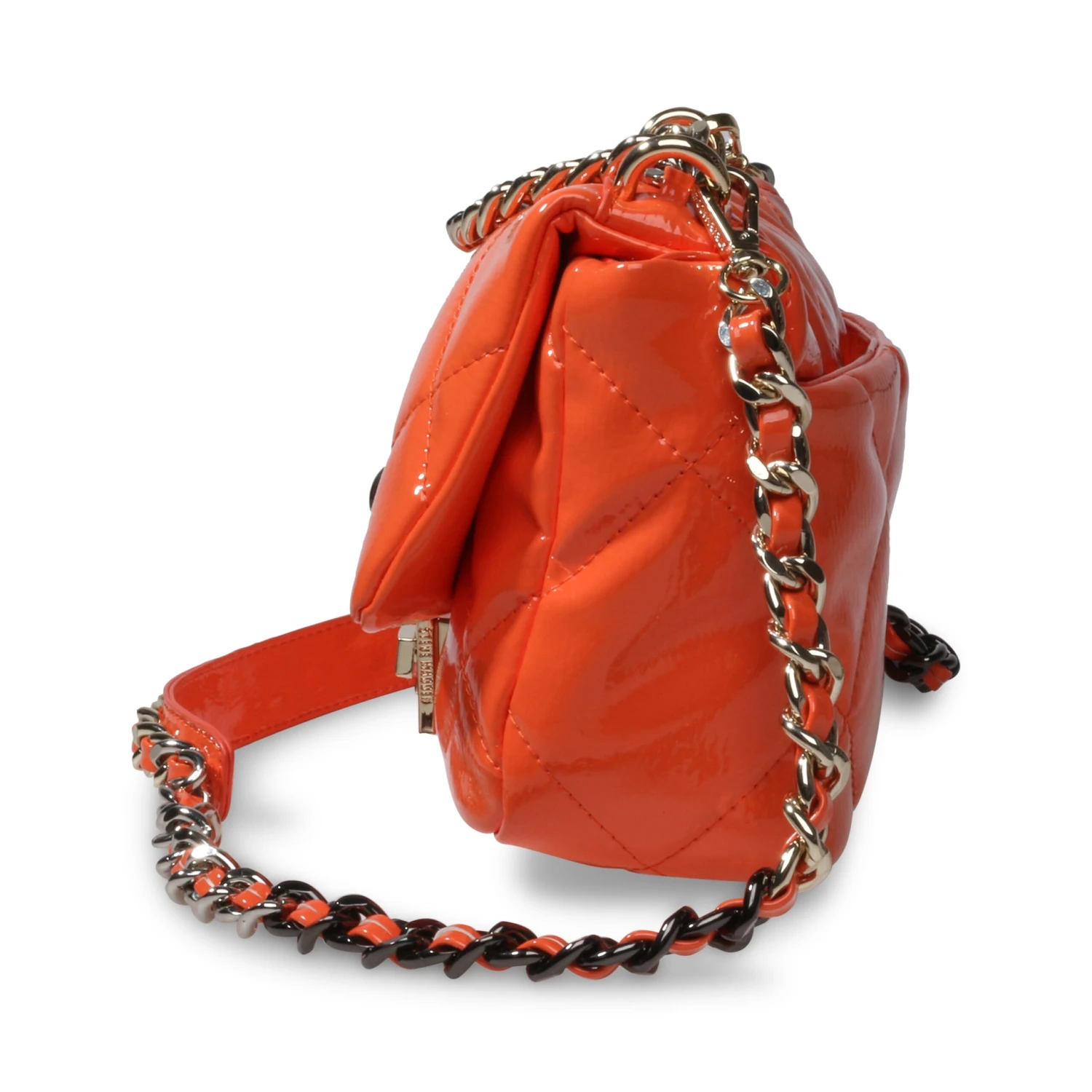 Bterra-P Crossbody Bag ORANGE PATENT 5 Bterra-P Crossbody Bag ORANGE PATENT – Image 3