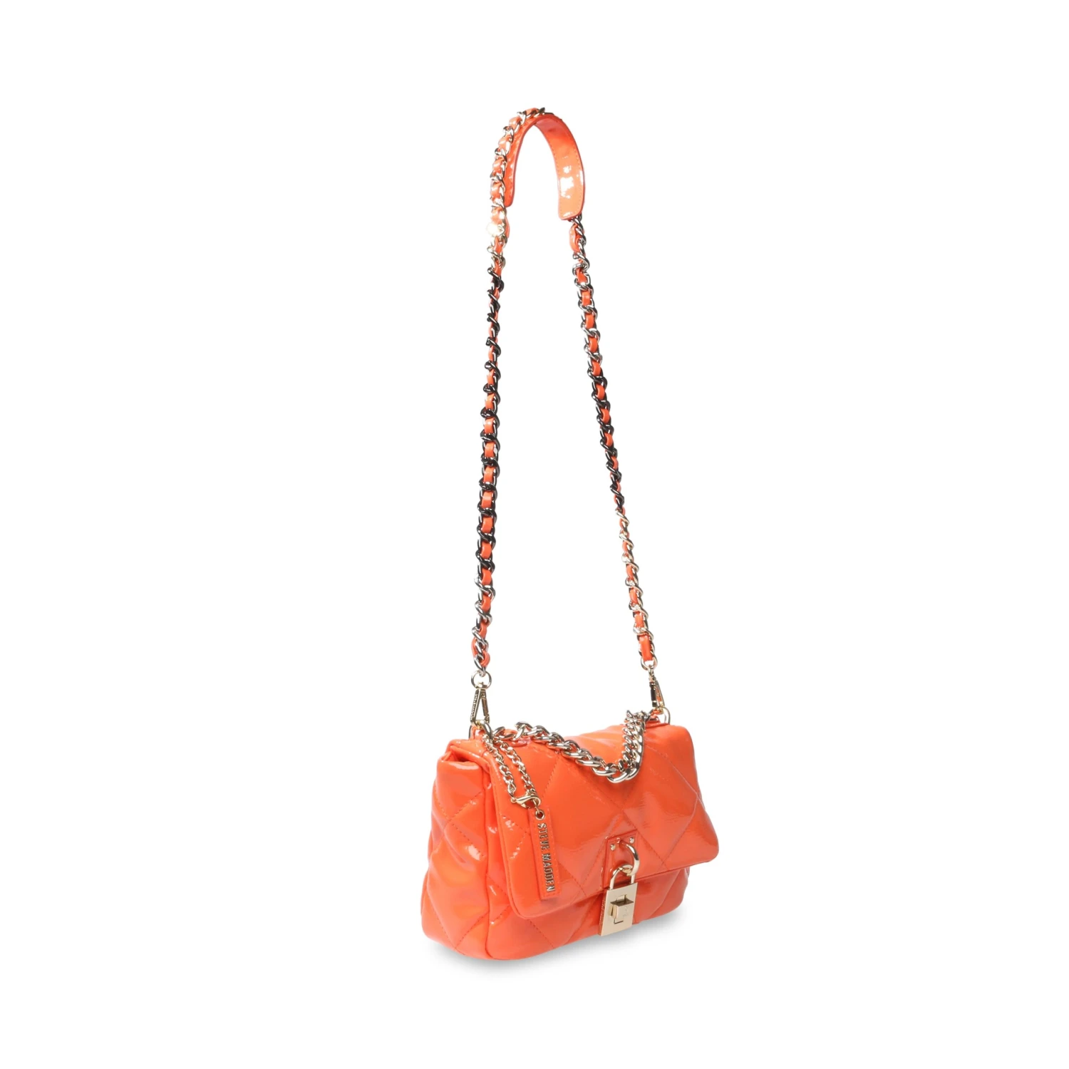 Bterra-P Crossbody Bag ORANGE PATENT 4 Bterra-P Crossbody Bag ORANGE PATENT – Image 2