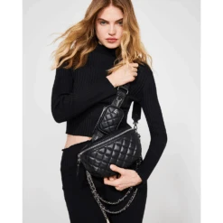 Bpossess Crossbody Bag BLACK -Steve Madden Magasin SM13000774 02002 BLK 07