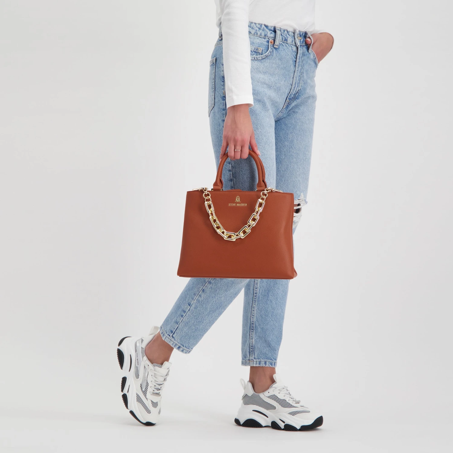 Bmesa-L Tote COGNAC 4 Bmesa-L Tote COGNAC – Image 2