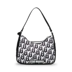 Bglide-L Shoulderbag BLACK/WHITE -Steve Madden Magasin SM13000873 04004 BKW 06