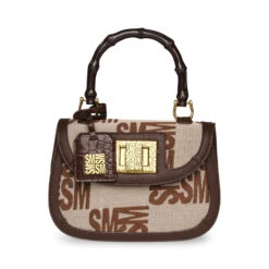 Bemlen Crossbody Bag BROWN