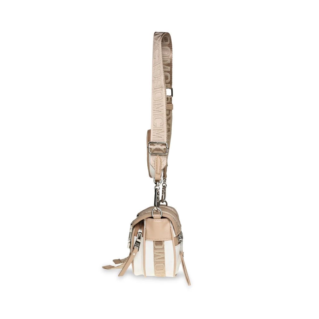 Bmover Crossbody Bag WHITE/TAN 6 Bmover Crossbody Bag WHITE/TAN – Image 4